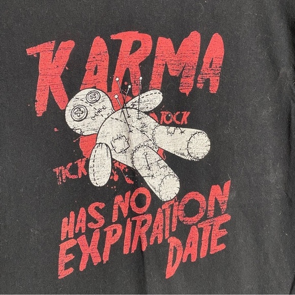 Karma Has No Expiration T-shirt - Picture 3 of 4